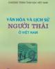 Ebook Văn hóa và lịch sử người Thái ở Việt Nam