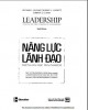 Ebook Năng lực lãnh đạo: Những bài học trải nghiệm - Phần 2