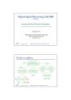 Lecture Digital signal processing: Lecture 10 - Zheng-Hua Tan